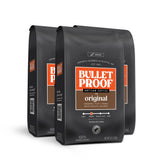 Bulletproof frente del empaque mostrando diseño y cantidad - claridad del producto