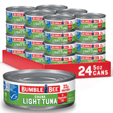 Bumble Bee front packaging showing 5 oz can and brand benefits