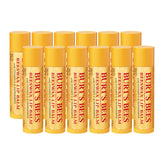 Burt's Bees frente del empaque muestra 12 tubos y conveniencia