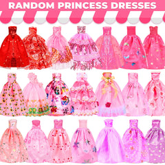 BYMORE vestidos de princesa detalle de encaje y tul, aspecto elegante