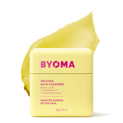 BYOMA frontal del envase mostrando diseño y nombre, efecto profesional