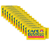 Café Bustelo frente del ladrillo mostrando empaquetado y conveniencia de almacenamiento