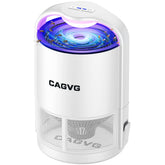 CAGVG vista frontal del dispositivo que muestra diseño blanco elegante y función
