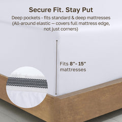 California Design Den bolsillo de 15 pulgadas, ajuste para colchones profundos