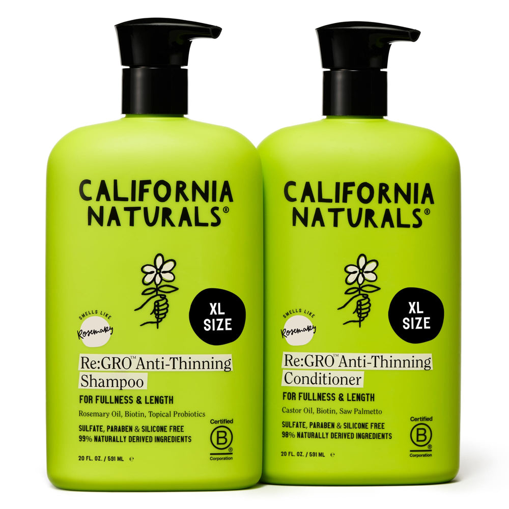 California Naturals envase frontal mostrando el set y beneficios