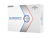 Callaway Supersoft frontal del empaque mostrando beneficio de suavidad
