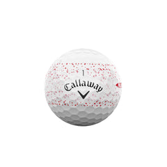 Callaway Supersoft detalle de cubierta híbrida mostrando textura y control mejorado