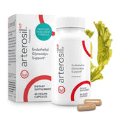 Calroy Health Sciences envase frontal mostrando 60 cápsulas veganas y beneficio vascular