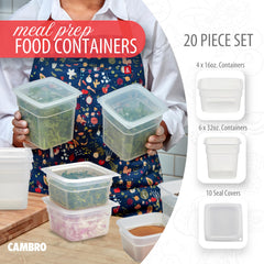 Cambro detalle de tapa y cierre seguro que evita derrames