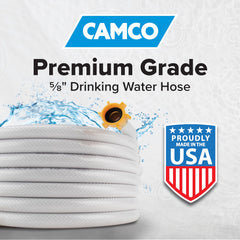 Camco TastePURE detalle del refuerzo diamond-hatch para mayor durabilidad