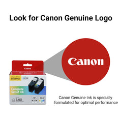 Canon cartuchos instalados en impresora TR7820 para funcionamiento inmediato