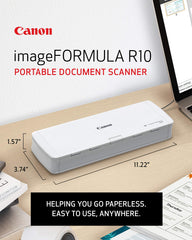Canon imageFORMULA R10 detalle del alimentador automático, mayor productividad