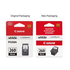 Canon PG-260 instalado en impresora Canon demostrando uso sencillo