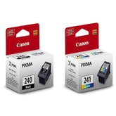 Canon PG-240 vista frontal mostrando embalaje y compatibilidad, asegura textos nítidos