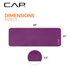 CAP Barbell comparación del grosor 12 mm para protección articular