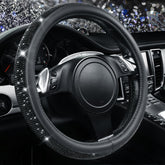 CAR PASS vista frontal de la funda del volante elegante y protectora