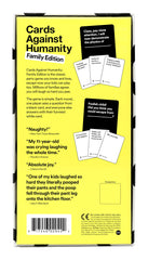 Cards Against Humanity primer plano de la impresión de la carta destacando legibilidad y durabilidad