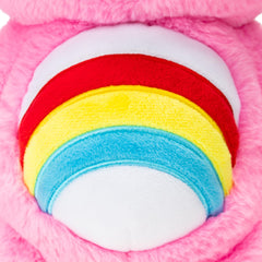 Care Bears detalle de la barriga con arcoíris que identifica su personalidad