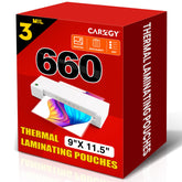 CAREGY paquete frontal con 660 fundas mostrando cantidad y tamaño, protección eficiente