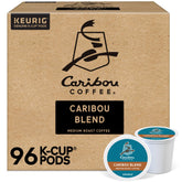 Caribou Coffee frente del empaque K-Cup mostrando marca y beneficio conveniencia