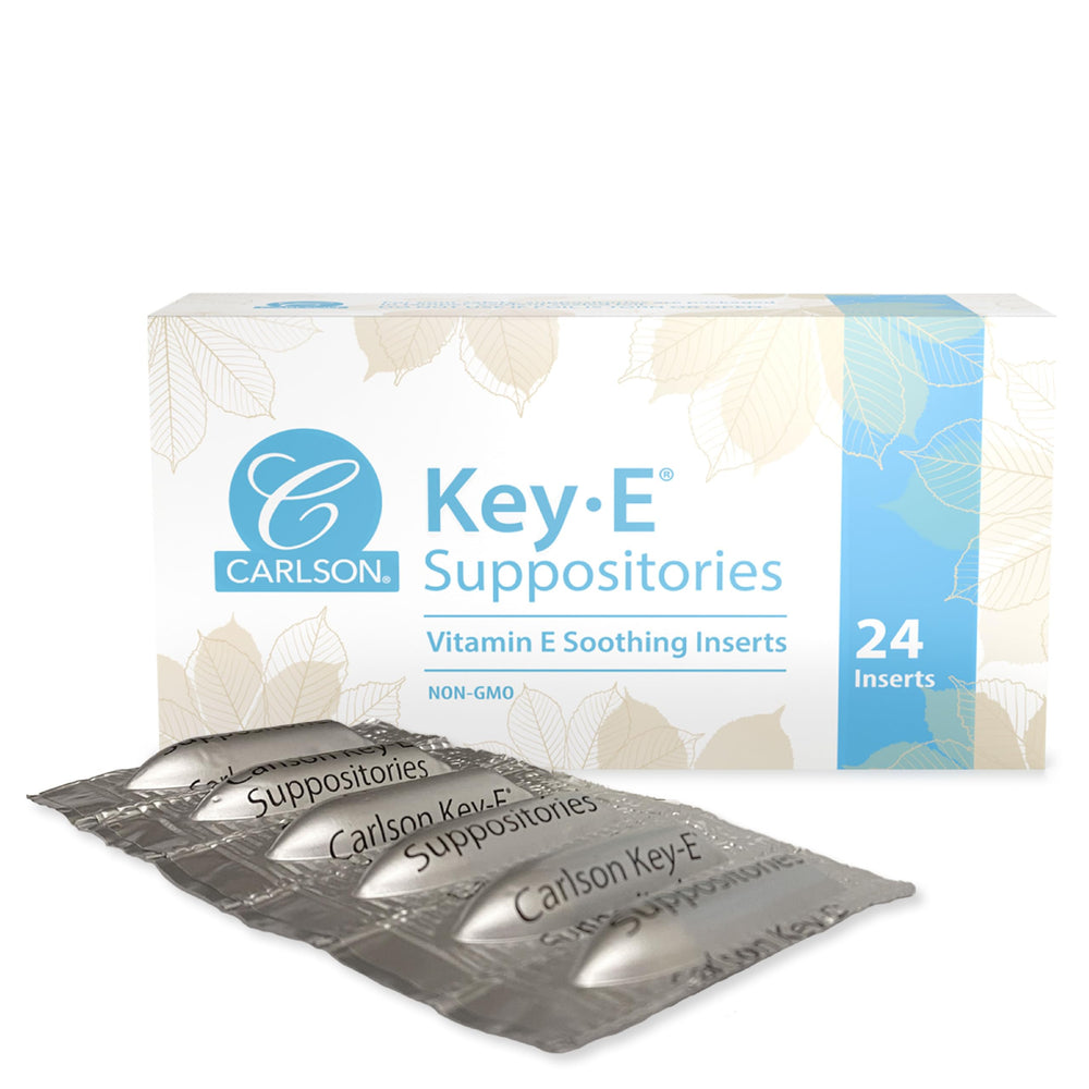 Carlson Key-E packaging frontal muestra envase y beneficios visibles
