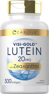 Carlyle frente del envase mostrando 300 softgels y la formulación clara