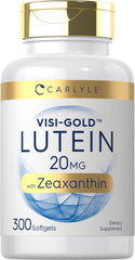 Carlyle frente del envase mostrando 300 softgels y la formulación clara