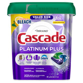 Cascade envase frontal de 62 ActionPacs limón mostrando el pack y beneficios