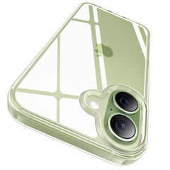 CASEKOO vista frontal de la funda transparente mostrando ajuste perfecto y claridad