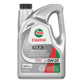 Castrol GTX frontal del envase mostrando etiqueta y beneficios