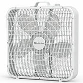 CCC COMFORT ZONE ventilador frontal mostrando diseño blanco y beneficio de circulación potente