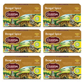 Celestial Seasonings frente del paquete mostrando diseño y cantidad de bolsitas, fácil identificación