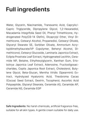 celimax etiqueta con ingredientes y porcentajes para transparencia