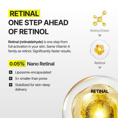 celimax textura amarilla con retinal visible, efecto renovador y firmeza