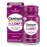 Centrum Age Defy frontal del envase mostrando diseño y tamaño del frasco