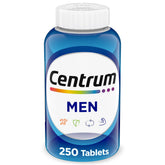 Centrum frasco 250 tabletas vista frontal con suministro prolongado