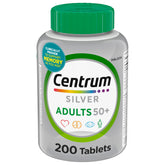 Centrum botella frontal mostrando etiqueta y beneficios clave
