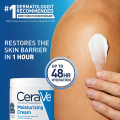 CeraVe aplicación en manos para alivio inmediato de sequedad