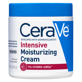 CeraVe crema intensiva 19oz vista frontal que muestra el envase para hidratación duradera