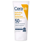 CeraVe frente del empaque del protector facial tamaño viaje, protección SPF 50