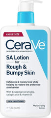 CeraVe loción frontal 19oz mostrando envase y beneficio hidratante