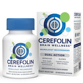 Cerefolin frontal presentación mostrando envase y dosis para un mes