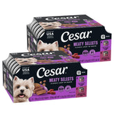 Cesar bandeja frontal del pack mostrando envase práctico y raciones