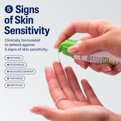 Cetaphil textura cremosa ligera que facilita absorción rápida