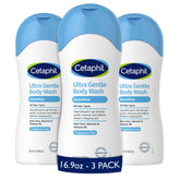Cetaphil front packaging showing product name and gentle formula benefit