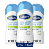 Cetaphil envase frontal 16.9oz mostrando diseño y beneficios