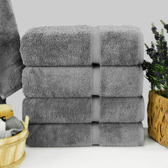 Chakir Turkish Linens primer plano de la textura de doble bucle, máxima absorción