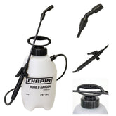 CHAPIN front view of 2-gallon sprayer showing compact tank and handle for easy portability
