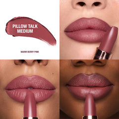 Charlotte Tilbury punta cuadrada en primer plano para aplicación precisa y definición