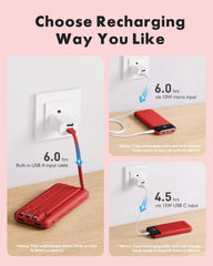 charmast close-up USB-C integrado, carga rápida para dispositivos modernos